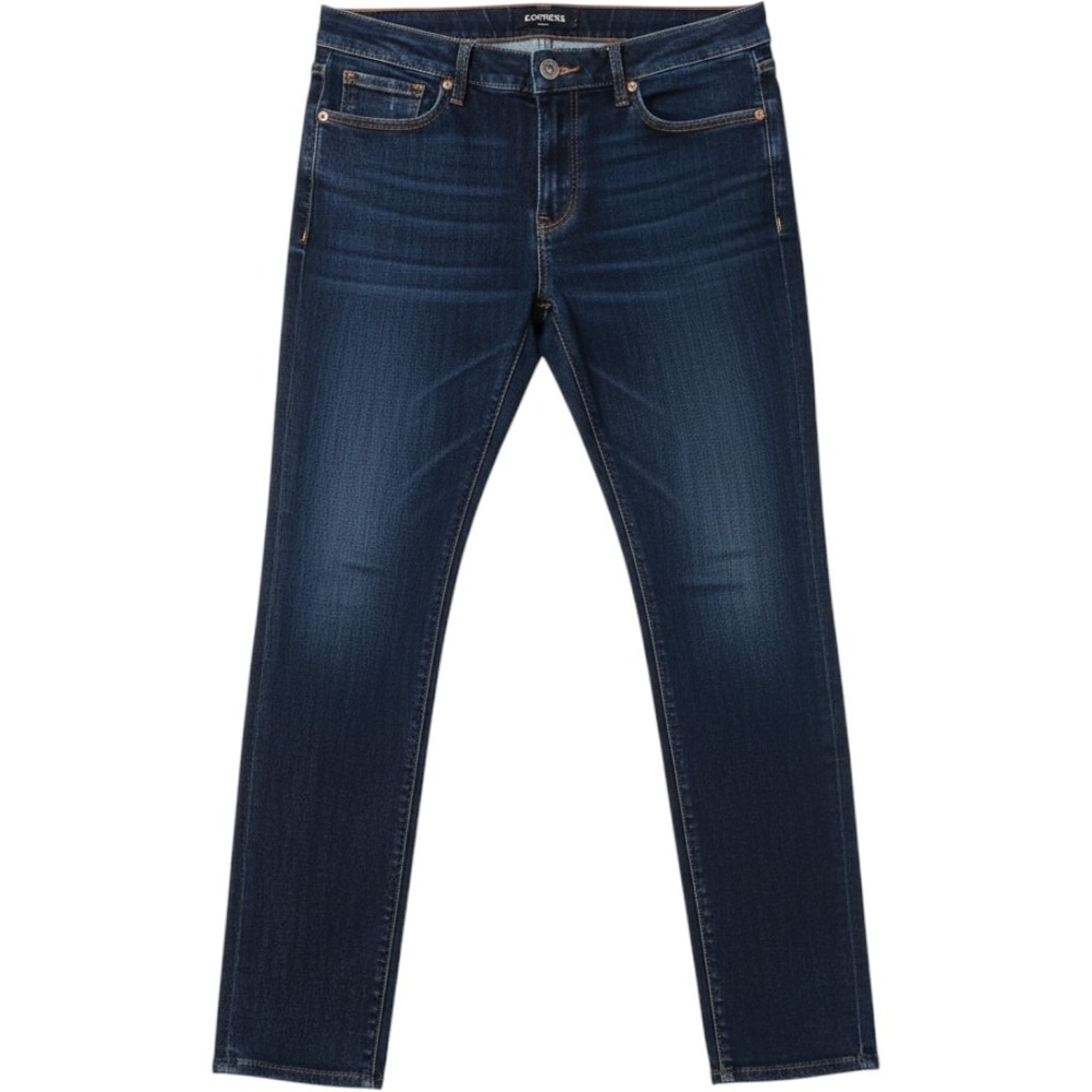 Express Mid Rise Legging Jeans Dark Wash Blue Stretch Denim Size 12R